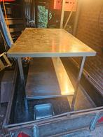 Te koop rvs werktafel. En div., Ophalen, Zo goed als nieuw