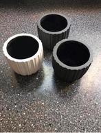 Capi bloempotjes 3 stuks voor, Kunststof, Rond, Binnen, Ophalen of Verzenden