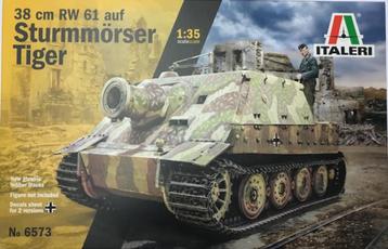 Coelianmodels, Italeri, 6573, SturmTiger 38cm, 1/35, € 37,- beschikbaar voor biedingen