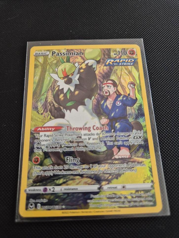TG08 Passimian Silver Tempest Pokemon TCG, Hobby en Vrije tijd, Verzamelkaartspellen | Pokémon, Zo goed als nieuw, Ophalen of Verzenden