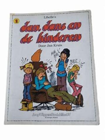 Stripboek Jan,Jans en de kinderen nr 1 Jan Kruis uit 1978 beschikbaar voor biedingen