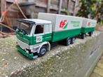 Tekno Scania 142 Transflora combi, Ophalen of Verzenden, Zo goed als nieuw, Bus of Vrachtwagen, Tekno