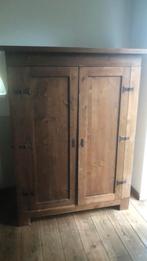 Mooie houten kast computerkast thuiswerkplek, Huis en Inrichting, Kasten | Computermeubels, Ophalen, Gebruikt, 120 tot 170 cm