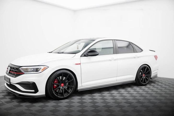 Voorlip diffuser sideskirt spoiler - VW Jetta GLI 18-21, Auto diversen, Tuning en Styling, Ophalen of Verzenden