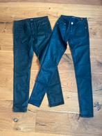 Stretch Broek Maat S Zwart/Blauw Billen Push Up, Zwart, Ophalen of Verzenden, Zo goed als nieuw, Maat 36 (S)