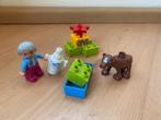 Duplo, oma geeft kalfje (dier) de fles, set 10521 compleet, Kinderen en Baby's, Speelgoed | Duplo en Lego, Ophalen of Verzenden