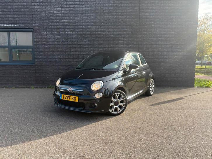 Fiat 500S 0.9 Twinair Turbo SPORTPAKKET/LEER/DIGI/AIRCO/, Auto's, Fiat, Particulier, ABS, Airbags, Airconditioning, Bluetooth