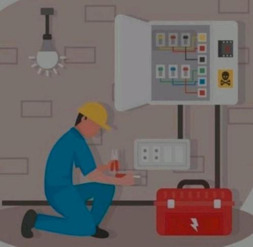 Gediplomeerde elektricien, storingen, installaties en meer!, Doe-het-zelf en Verbouw, Overige Doe-het-zelf en Verbouw, Nieuw, Ophalen