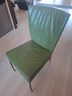 Eettafel stoelen echt leder., Ophalen, Gebruikt, Overige kleuren, Leer