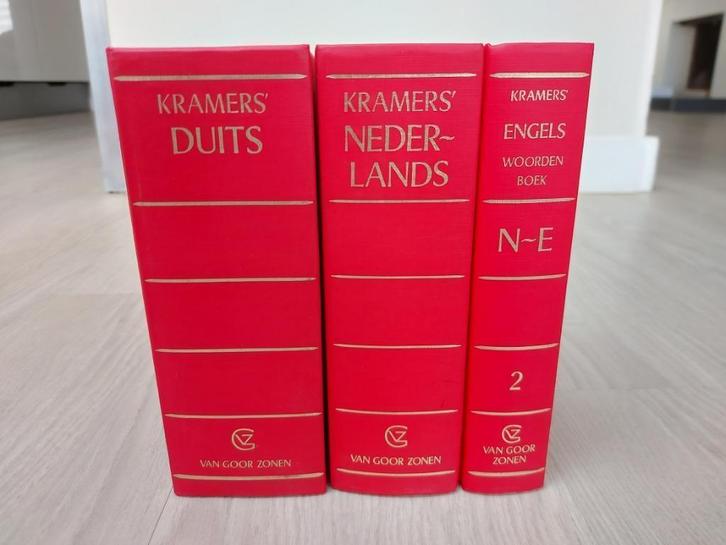 Woordenboek Kramers Nederlands Engels Duits, Boeken, Woordenboeken, Gelezen, Nederlands, Kramers, Ophalen of Verzenden