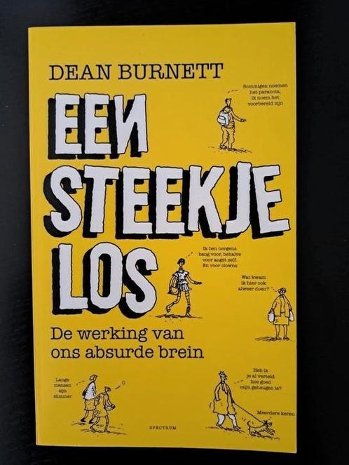 Dean Burnett - Een steekje los, Boeken, Psychologie, Zo goed als nieuw, Ophalen of Verzenden