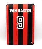 van Basten AC Milan voetbalshirt bord, Verzenden, Nieuw, Reclamebord
