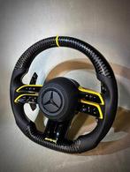 Mercedes geel sportief dragonfly stuur compleet AMG leer