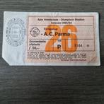 Ajax - ac parma 1993/94 ticket, Ophalen of Verzenden