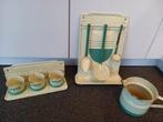 * Vintage emaillen lepelrek, melkkan en zand, zeep, soda *, Ophalen of Verzenden