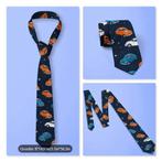 V.W. KEVER - mooie STROPDAS met KEVERS dessin., Ophalen of Verzenden, Nieuw, Auto's