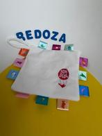 2230 bonbebe knuffellap lap wit met labels, Kinderen en Baby's, Speelgoed | Knuffels en Pluche, Ophalen of Verzenden, Zo goed als nieuw