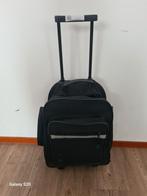 Zwarte Trolley Tas - NIEUW, Overige materialen, Wieltjes, 50 tot 60 cm, Nieuw