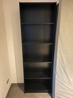 Zwarte Boekenkast - Verstelbare Planken, Ophalen, Gebruikt, 50 tot 100 cm, Minder dan 25 cm