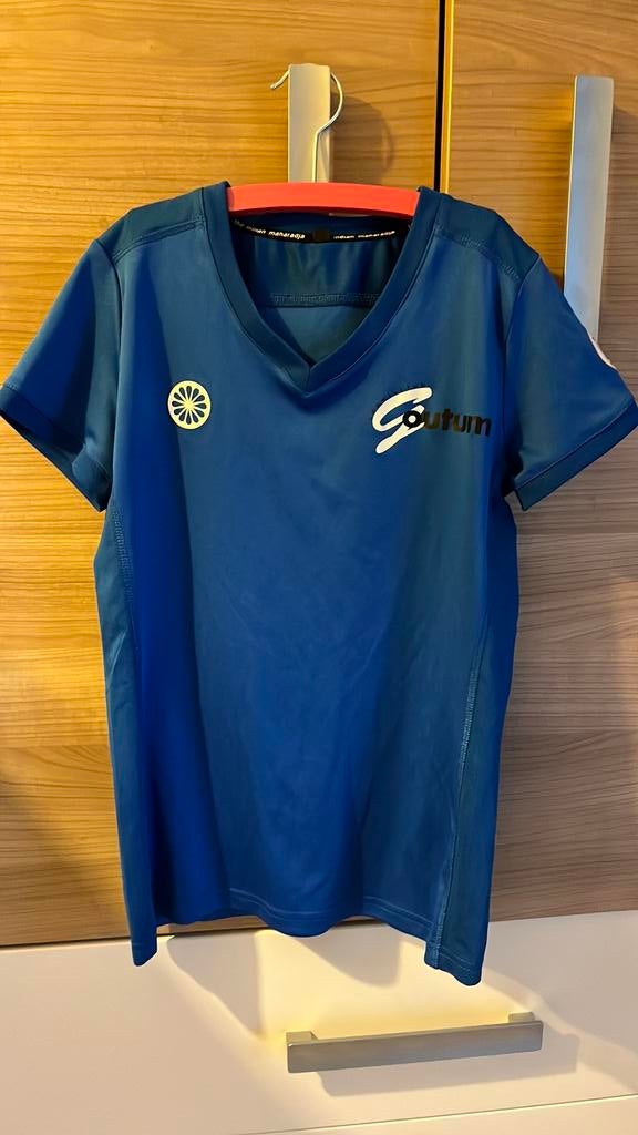 Clubshirt tennisclub Goutum meisje 164 valt 152, Ophalen of Verzenden, Zo goed als nieuw, Meisje, Shirt of Longsleeve