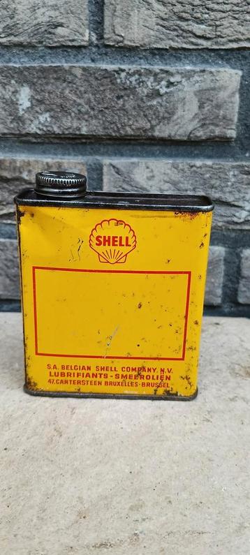 Zeldzaam SHELL olie blikje  beschikbaar voor biedingen