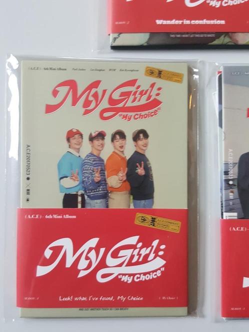 A.C.E. Look! What I've found - My Girl "my Choice” Pocalbum, Verzamelen, Muziek, Artiesten en Beroemdheden, Nieuw, Overige typen