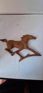 Keramiek paard plateel gouda flora., Antiek en Kunst, Ophalen of Verzenden