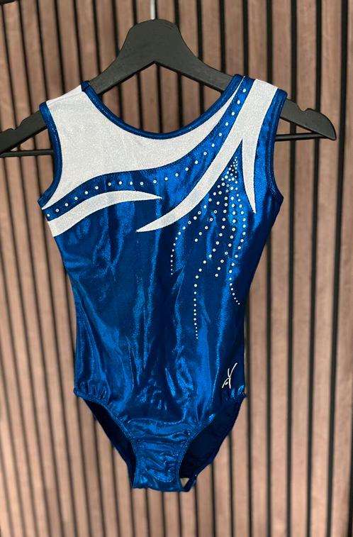 Turnpakje Turnstar / maat 152 Nieuwstaat!, Sport en Fitness, Turnen, Zo goed als nieuw, Turnpak(je), Kindermaat 146 t/m 176, Blauw