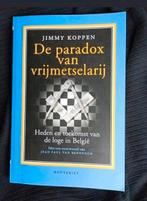 De paradox van de vrijmetselarij Jimmy Koppen zgan, Ophalen of Verzenden, Zo goed als nieuw, Achtergrond en Informatie