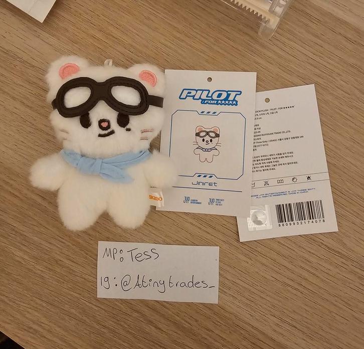 Kpop Stray Kids Skzoo Jiniret hyunjin 10cm pilot mini plush, Verzamelen, Muziek, Artiesten en Beroemdheden, Zo goed als nieuw