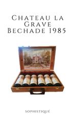 Chateau la Grave Bechade 1985 | Côtes du Duras | Kist van 6, Nieuw, Rode wijn, Frankrijk, Vol