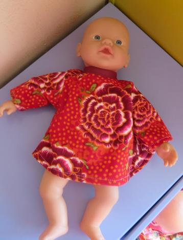 Little Baby pop32c poppenkleertjes poppenkleding rib jurk 99 beschikbaar voor biedingen