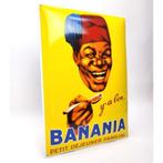 Banania emaillen bord reclame decoratie mancave borden, Reclamebord, Ophalen of Verzenden, Zo goed als nieuw