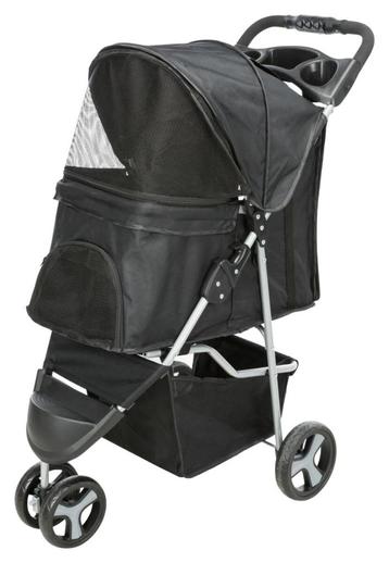 Hondenbuggy zwart - 3 wielen - nu van € 89,99 voor € 74,95 beschikbaar voor biedingen