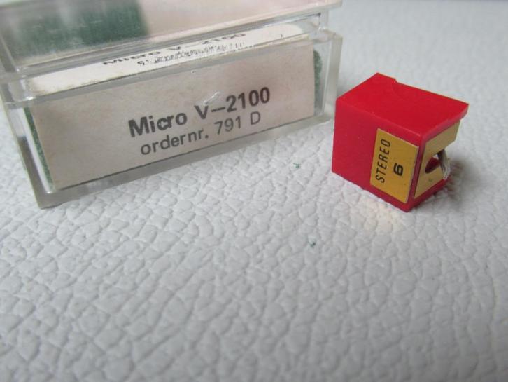 Naald DFR/Emdo vervangt Micro V2100 V-2100 Rotel, Audio, Tv en Foto, Platenspelers, Nieuw, Platenspeler-onderdeel, Overige merken