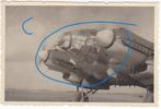 Foto Heinkel Luftwaffe draaiende motoren, Ophalen of Verzenden, Luchtmacht, Duitsland, Foto of Poster