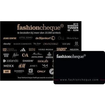 Fashioncheque giftcard t.w.v. €50 beschikbaar voor biedingen
