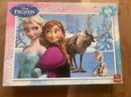 Frozen Puzzel, Ophalen, Meer dan 50 stukjes, Zo goed als nieuw, 4 tot 6 jaar