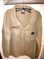 Motorhead Tussenjas - Rock 'n Roll Stijl!, Kleding | Heren, Beige, Halswijdte 39/40 (M), Ophalen of Verzenden, Amplified