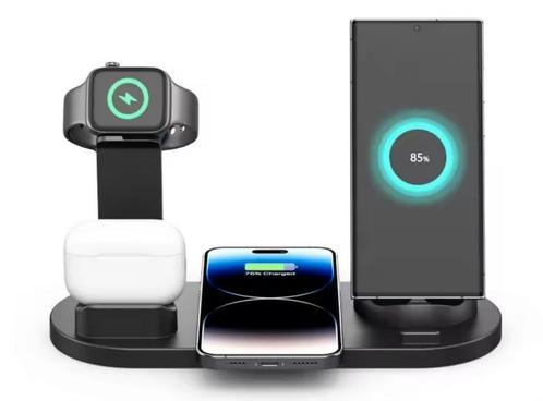 7 in 1 Snellader 4xTelefoon/Pods/Watch Nieuw, Telecommunicatie, Mobiele telefoons | Telefoon-opladers, Nieuw, Samsung, Ophalen of Verzenden