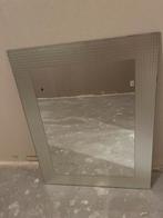 Mooie spiegel met studs, Ophalen, Gebruikt, 100 tot 150 cm, Rechthoekig