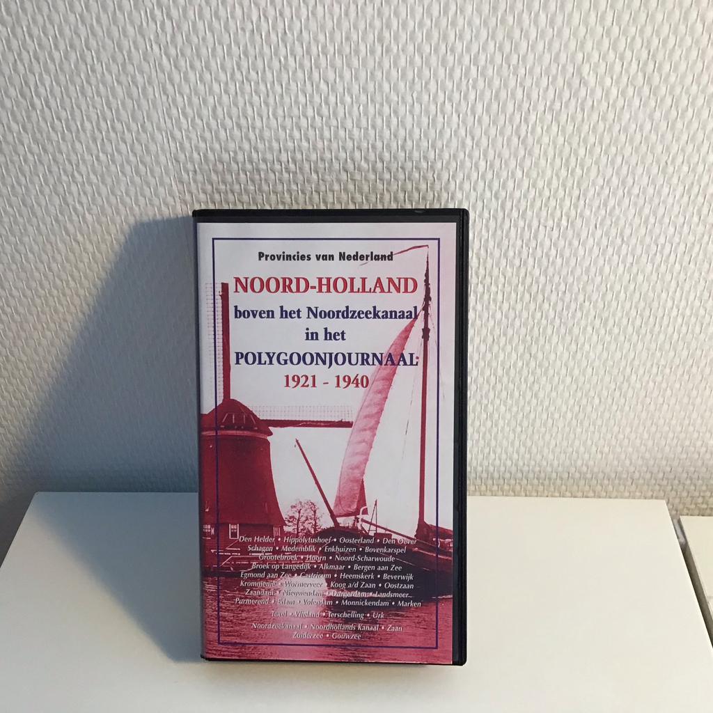 Noord-Holland Polygoonjournaal 1921-1940 video, Cd's en Dvd's, Alle leeftijden, Ophalen of Verzenden, Zo goed als nieuw, Nederlandstalig