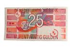25 gulden 1989 bankbiljet Roodborstje, Postzegels en Munten, Bankbiljetten | Nederland, Verzenden, 25 gulden