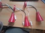 Roze spots voor aan de wand, Ophalen, Gebruikt, Metaal of Aluminium, Plafondspot of Wandspot