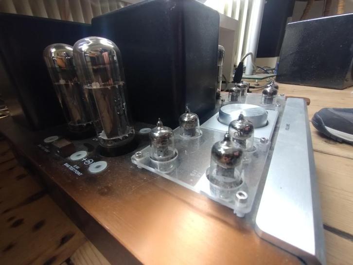 Yaqin MS 20 L buizenversterker, Audio, Tv en Foto, Buizenversterkers, Buis of Buizen, Ophalen