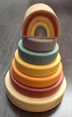 Houten Stapeltoren Regenboog, Ophalen of Verzenden, Zo goed als nieuw, Overige typen