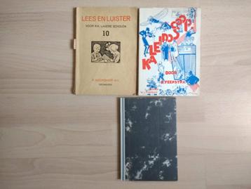 oude leesboekjes uit 1948 1953 1955 voor kinderen van 10-12 beschikbaar voor biedingen