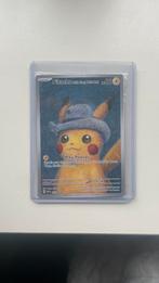 (085) Sealed Pokémon Pikachu van Gogh kaart - Grey Felt Hat, Ophalen of Verzenden, Nieuw, Losse kaart