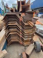 Damwandplanken, Doe-het-zelf en Verbouw, Hout en Planken, Minder dan 25 mm, Ophalen of Verzenden, Zo goed als nieuw, Minder dan 200 cm