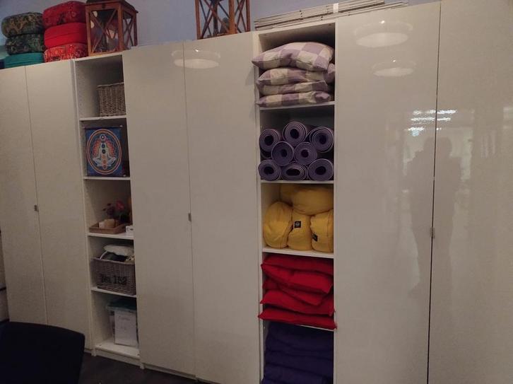 3 x Ikea pax kast 238x100x60 met deuren, Huis en Inrichting, Kasten | Kledingkasten, Gebruikt, 200 cm of meer, 100 tot 150 cm